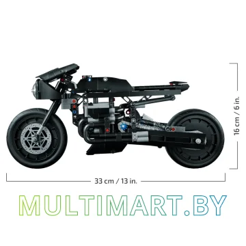Конструктор LEGO Technic 42155 Бэтмен Бэтцикл картинка 8